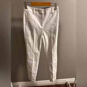 Slim leg suiting pants